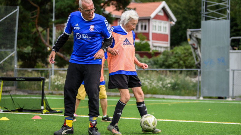 Gåfotbollen växer snabbt